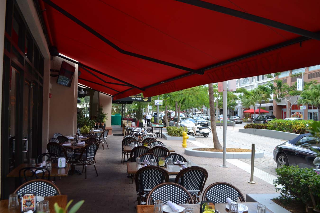 Retractable Awnings Miami, Manual & Motorized Awnings for Sale